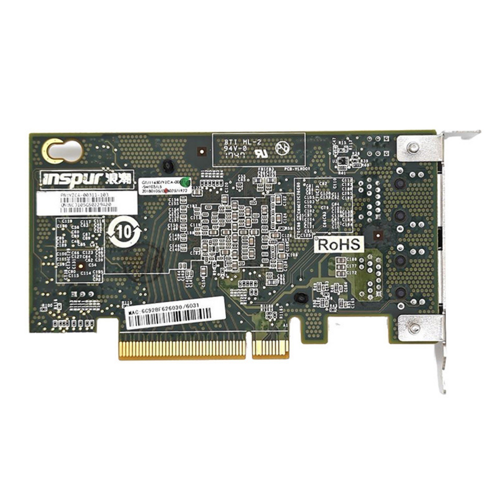 For Intel X540-T2 10G Dual RJ45 Port PCI-Express Ethernet Network Adapter Card