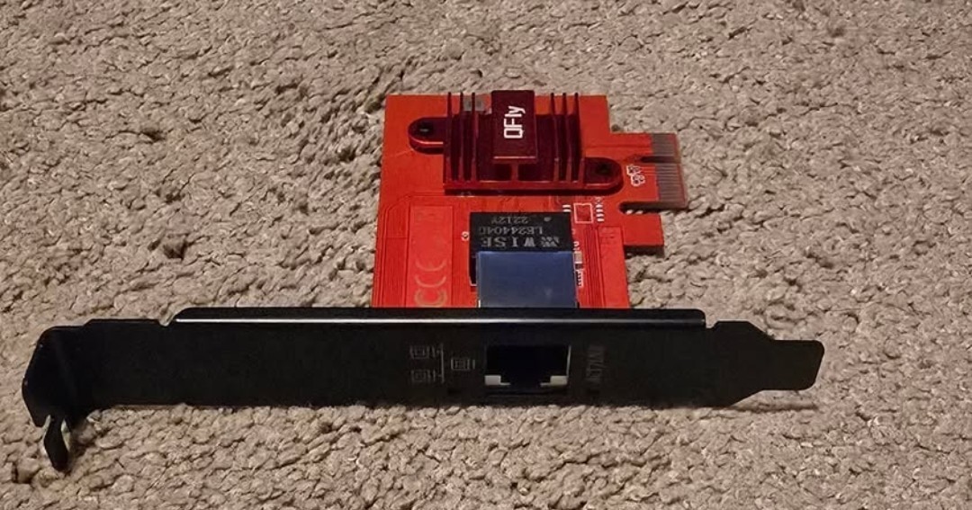 2.5GbE PCIe Ethernet LAN Card