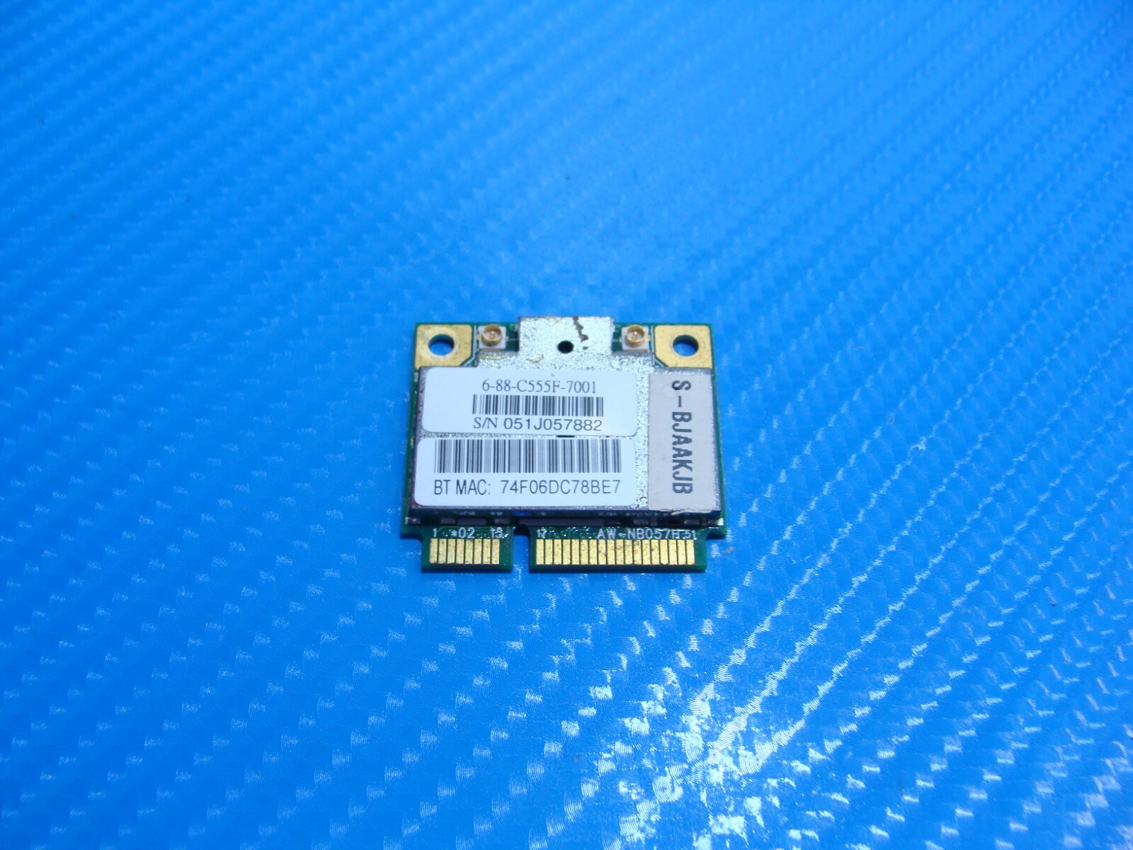 Sager Clevo 15.6″ P151HM1 NP8130 OEM Wireless WiFi Card 6-88-C555F-7001