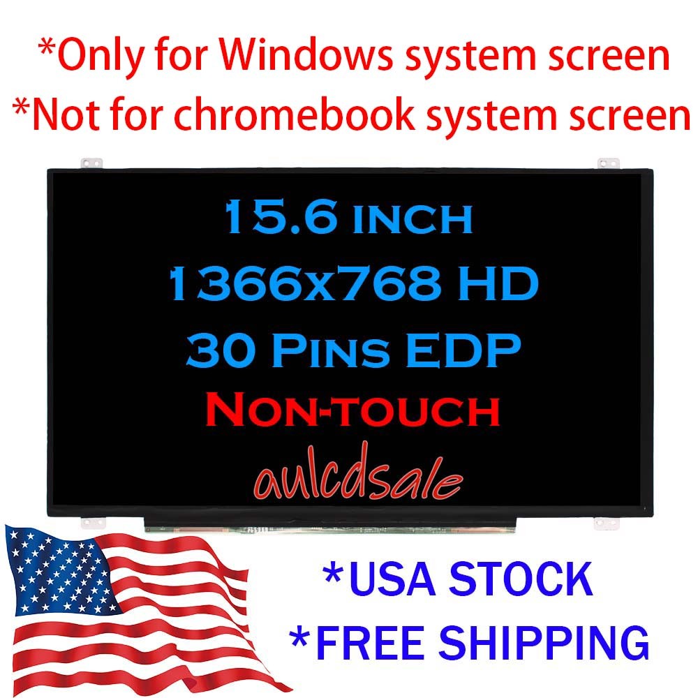 Bottom Right For DELL NCH65 LAPTOP LED LCD Screen 0NCH65 NT156WHM-N32 WXGA HD