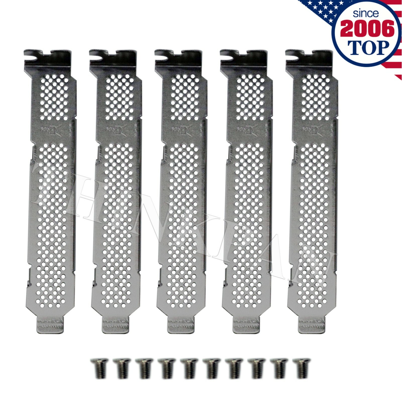 5pcs Full Height Bracket for Intel 750 P3608 P4608 P3605 P3500 P3600 P3700