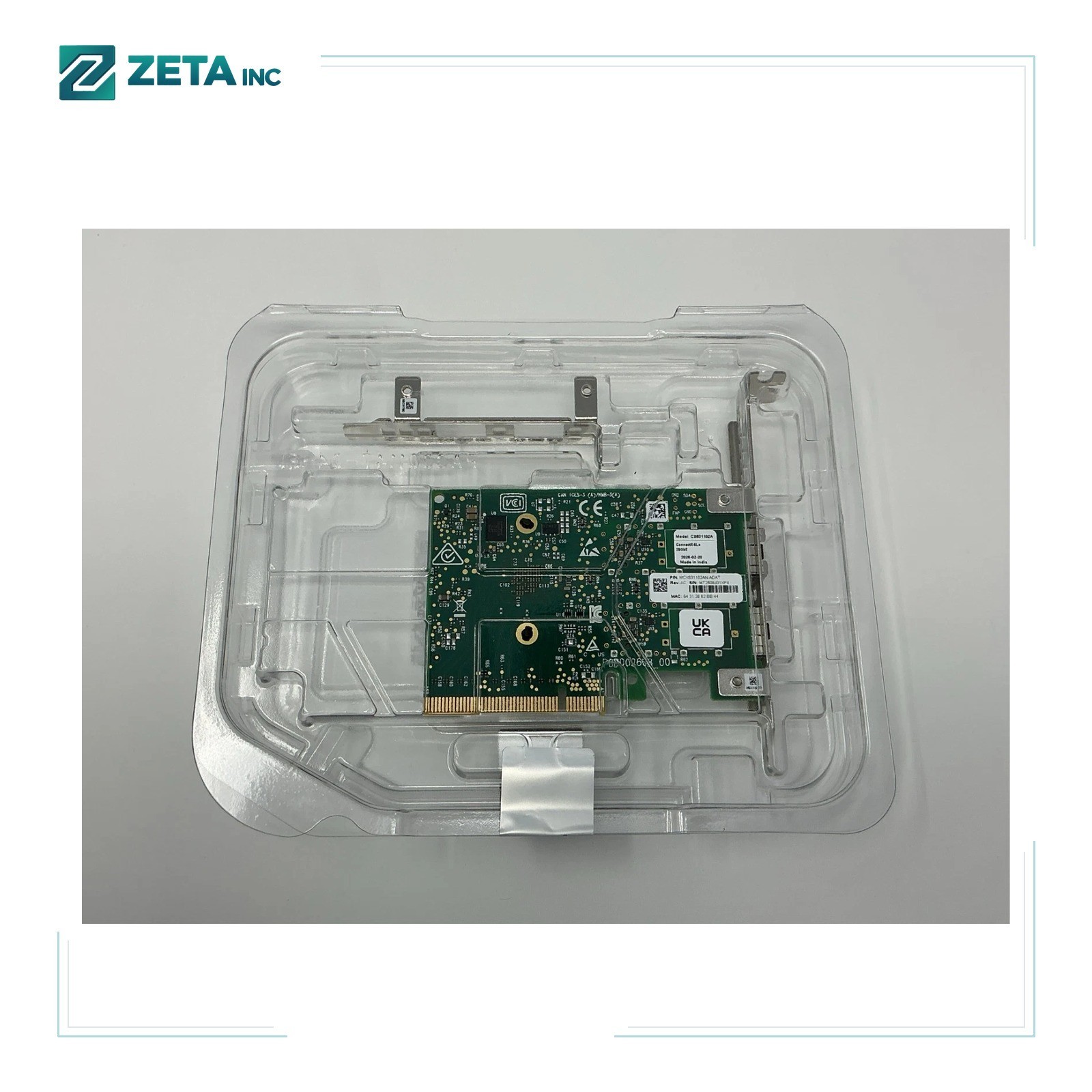 MCX631102AN-ADAT NVIDIA ConnectX6 Lx PCIe4.0 25GbE 2-port SFP28 EN Adapter