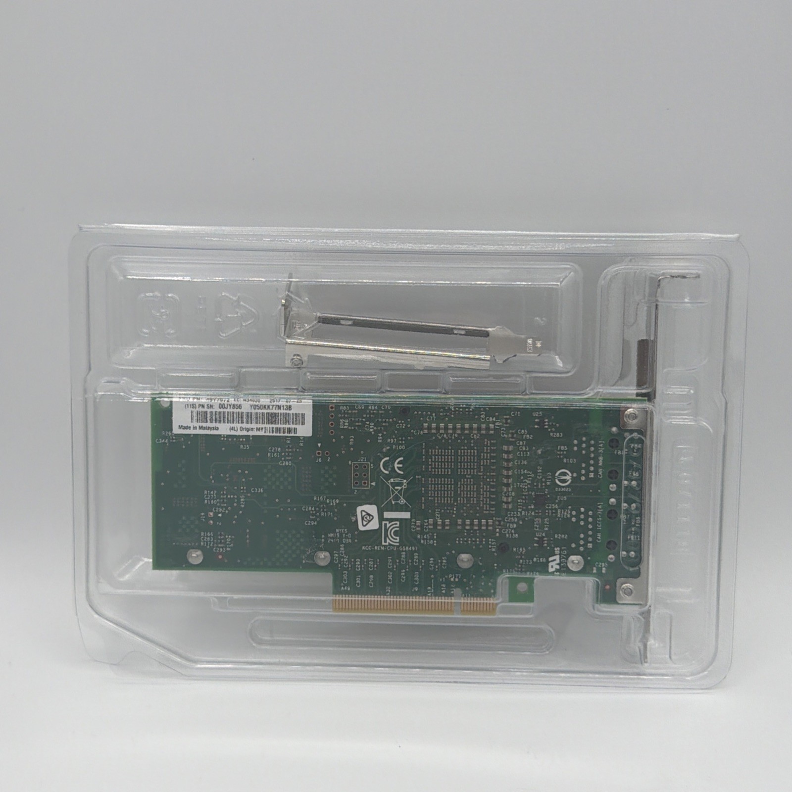 Intel / Lenovo x540-T2 Dual Port 10GbE RJ45 Low Profile Network Card – 49Y7972