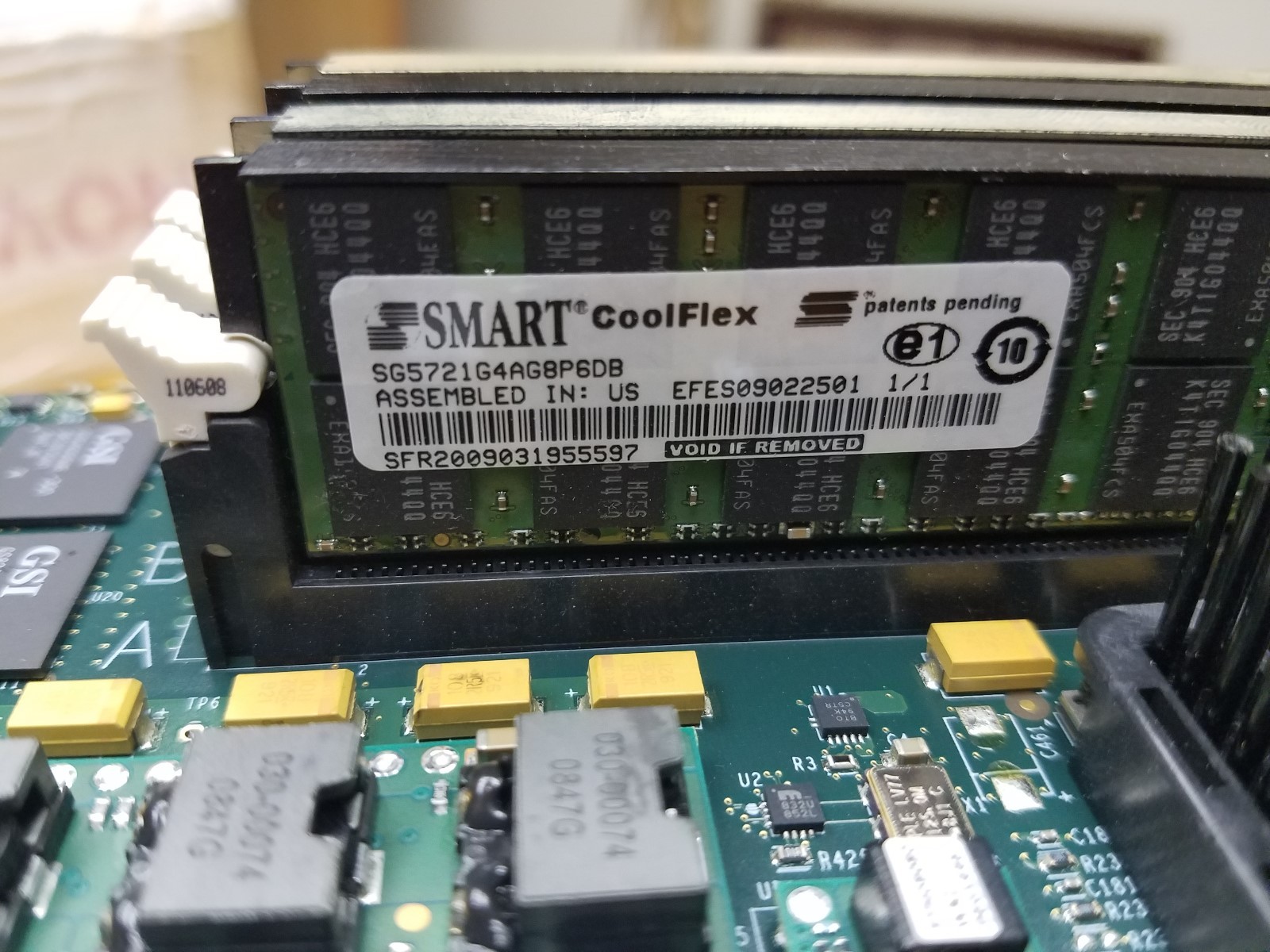 Gridiron gi-1001044 SAN Network Storage Accelerator PCIe Card with 32GB RAM