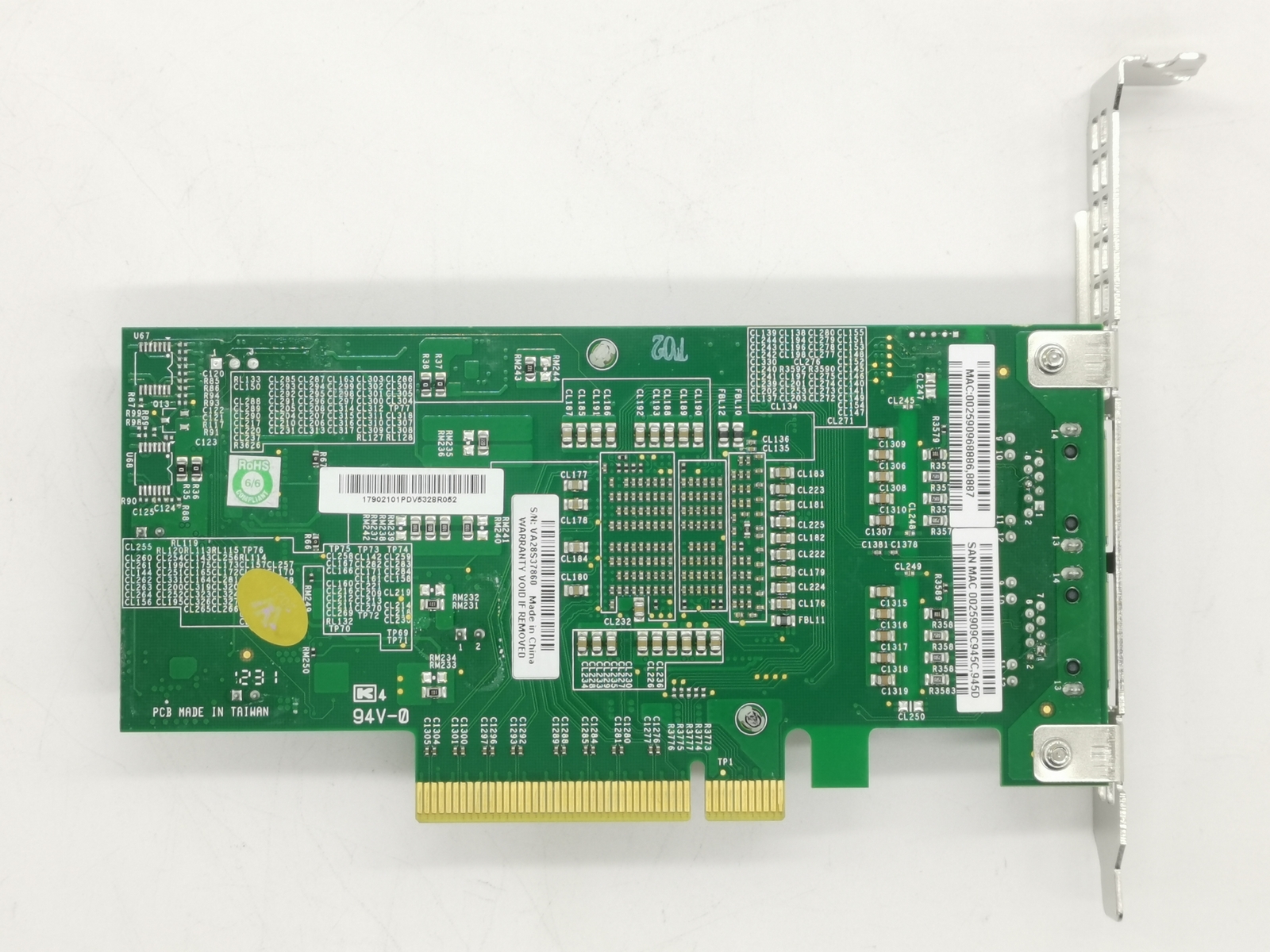 Supermicro AOC-STG-i2T Dual Port 10GbE Ethernet PCI-E Adapter (Intel X540-AT2)