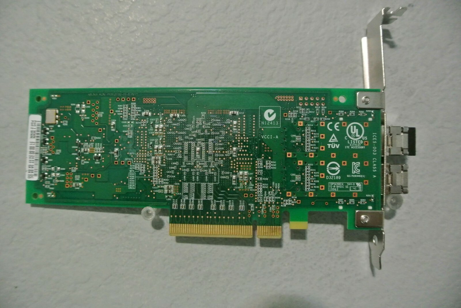 QLogic QLE2562 8GB Dual Port Fiber Channel FC PX2810403-01 w/ (2) SFP