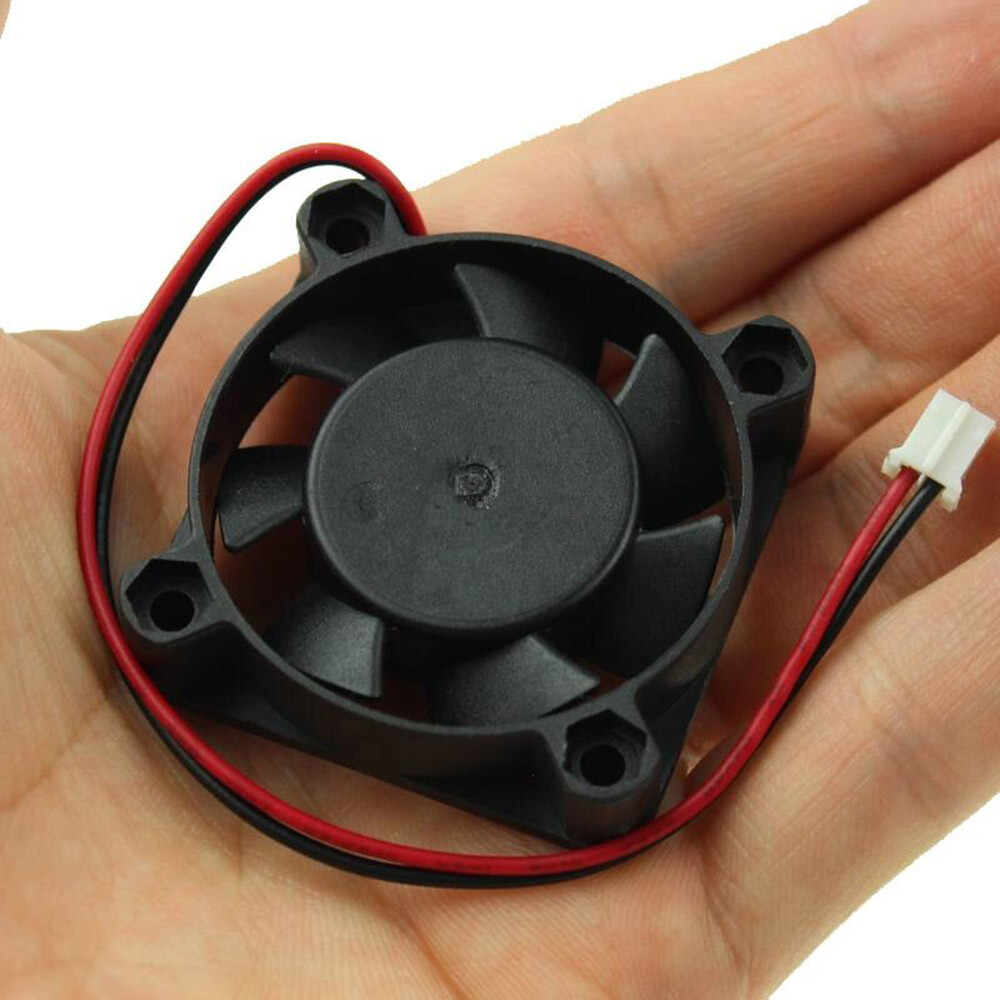 5V 40mm Cooling Computer Case Fan 40x40x10mm (1.6 x 1.6 x 0.4 in) 2-Pin 4 Pcs 4x
