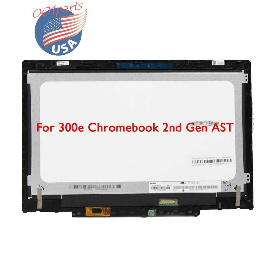 5D10Y97713 New Lenovo Chromebook 300E 2nd Gen AST LCD Touch Screen Digitizer USK
