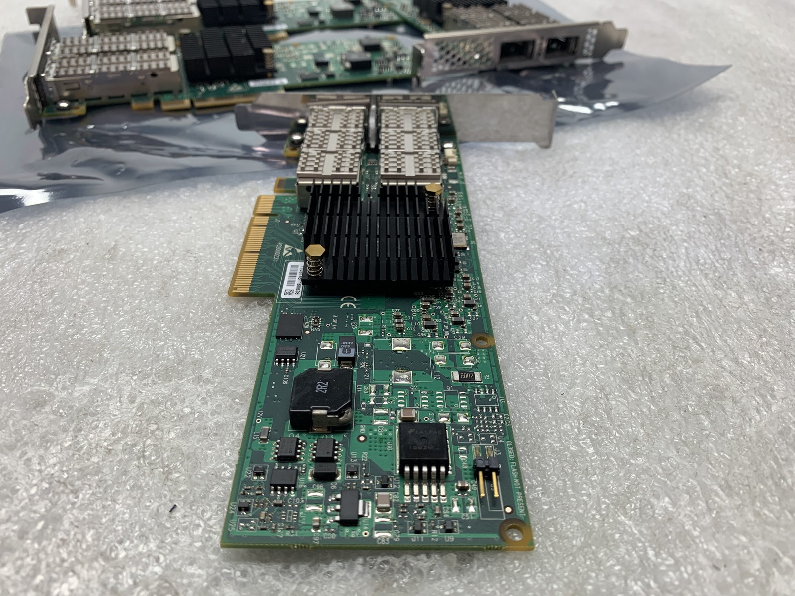 HP 593412-001 20GB Dual Fiber Channel PCI-Ex8 Infiniband 4XQDR LOT OF 4