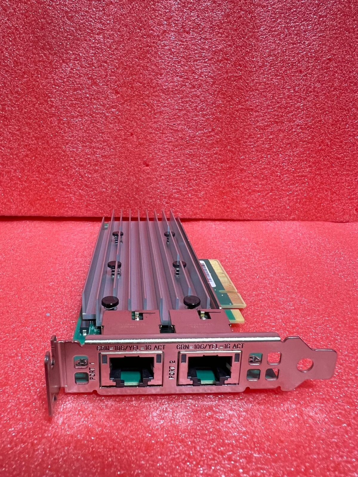 New Dell Qlogic FastLinQ QL41132HLRJ Dual2x10Gb Base-T RJ45 Ethernet RDMA 3N76N