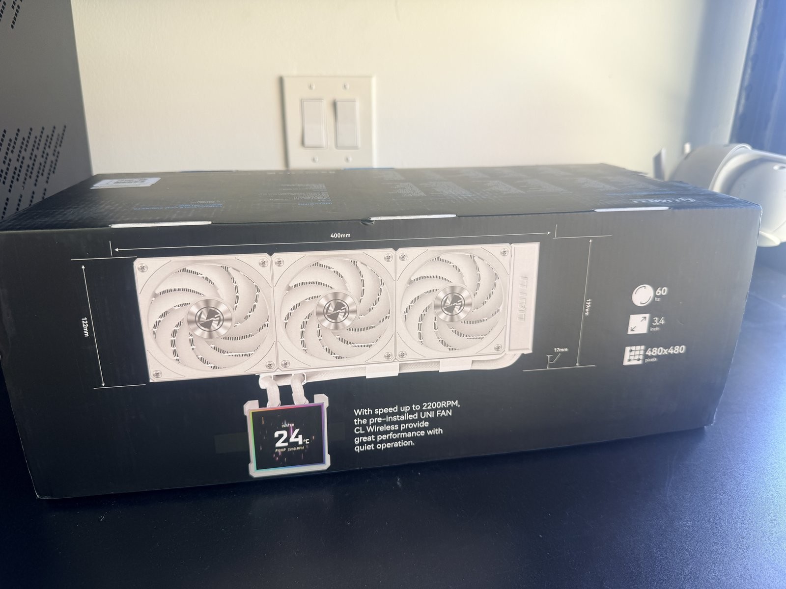 Lian Li Hydroshift II-S 360 CL ARGB Liquid CPU Cooler