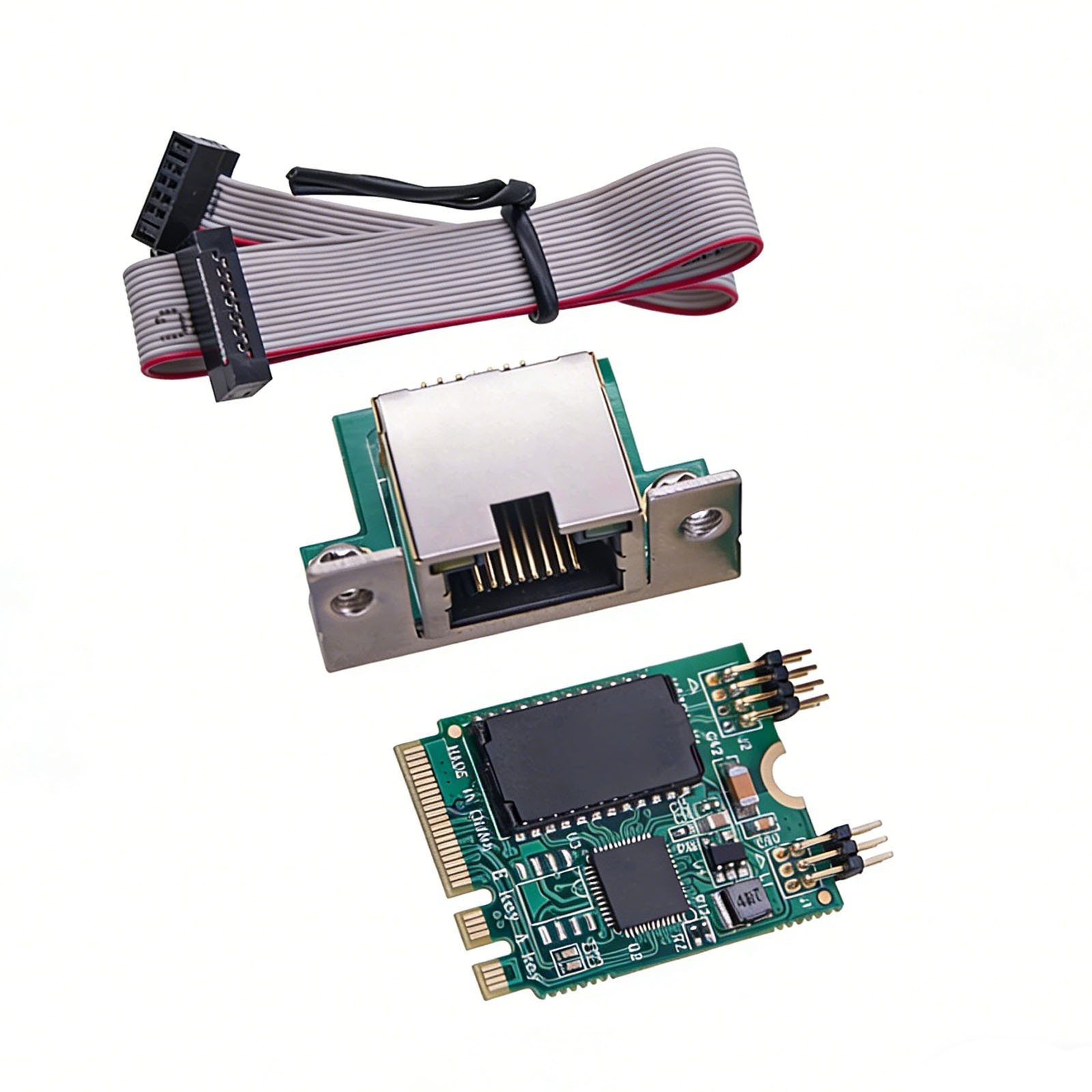 New M.2 A+E RTL8125B 2.5G Ethernet LAN Card RJ45 NIC for Laptop NUC