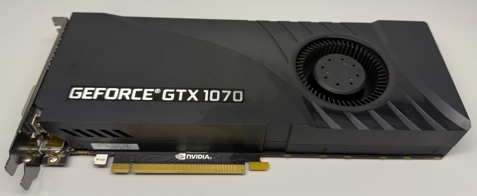 PNY GeForce GTX 1070 8GB GDDR5 (8-pin, 150W)