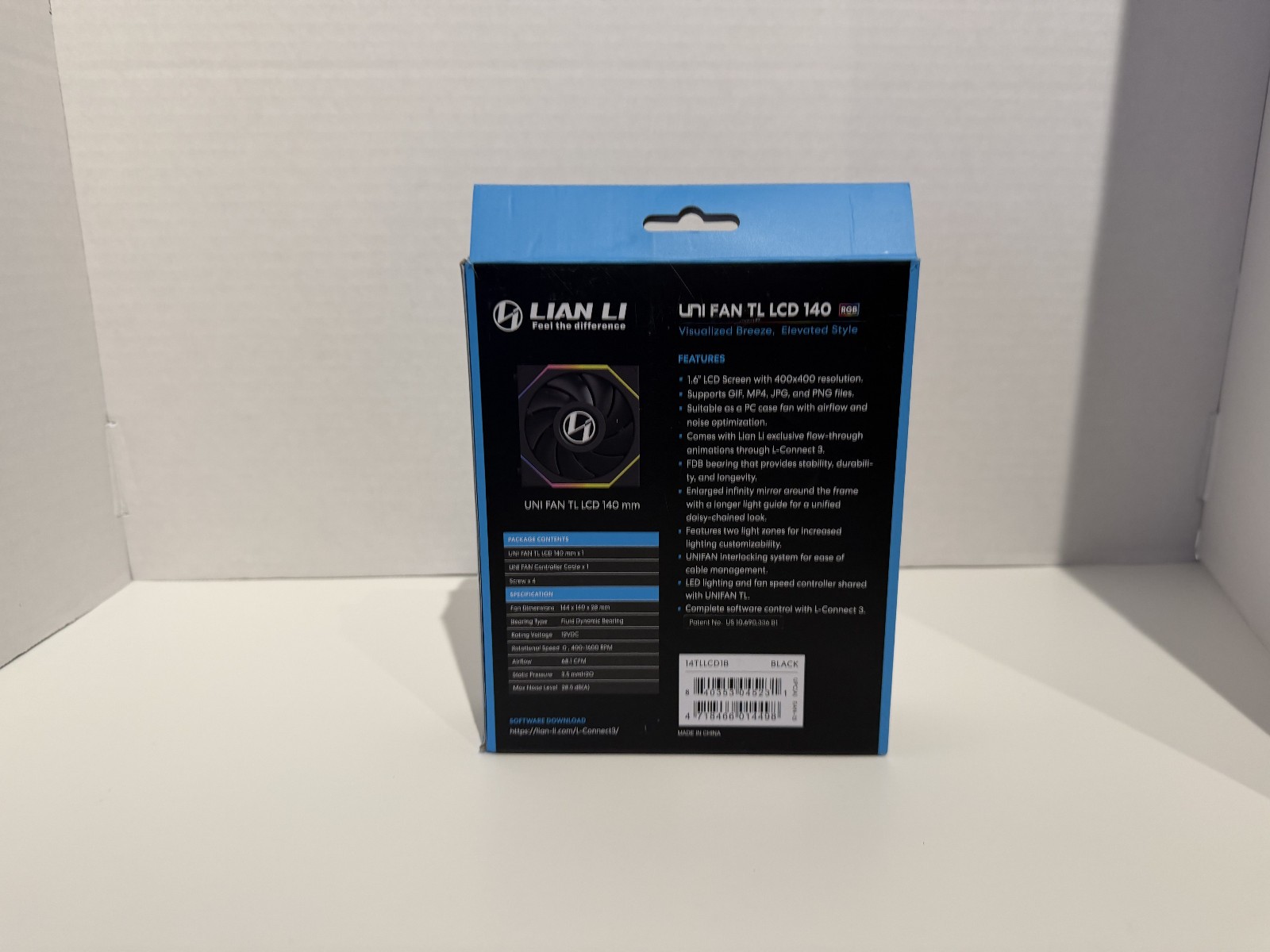 *Fans Only* Lian Li TL LCD 140mm – Black