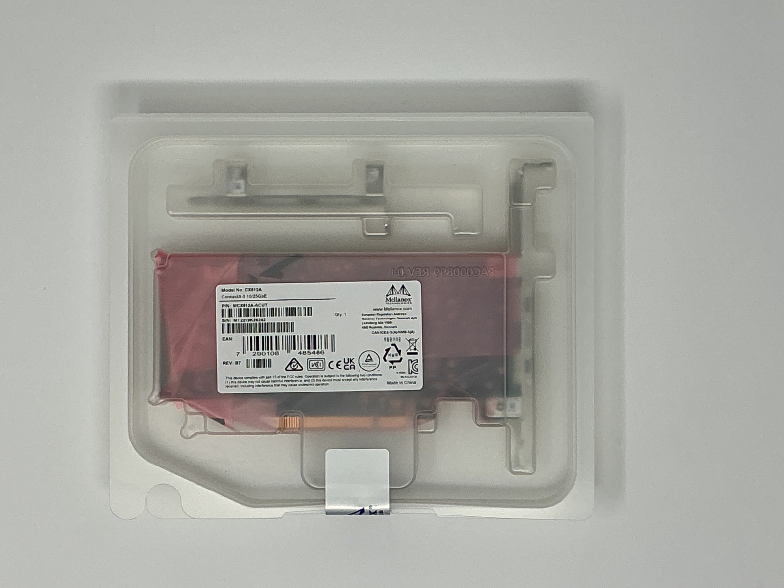 MELLANOX MCX512A-ACUT 10/25GbE ConnectX-5 DUAL-PORT SFP28