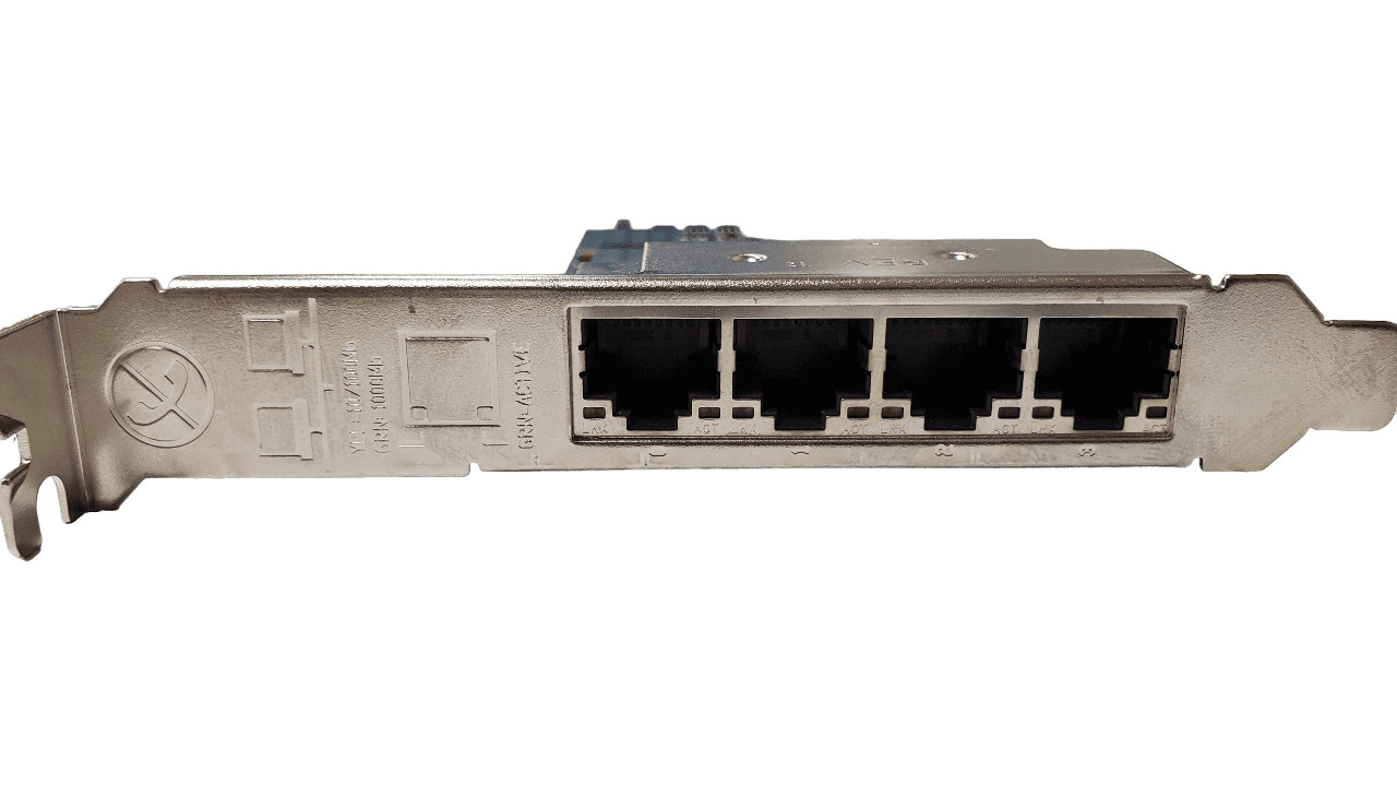 KH08P Dell Broadcom 5719 Quad Port 1GB Network Adapter Full Height Bracket