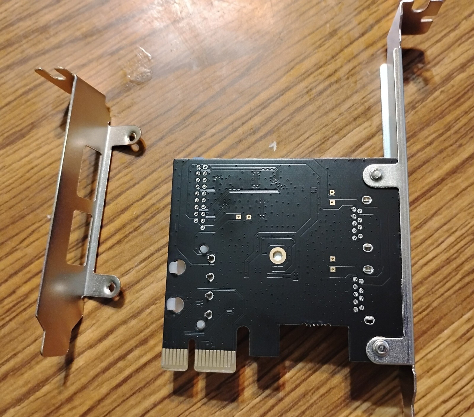 USB 3.0 PCI-E Expansion Card Adapter External 2 Port USB3.0 Hub 20pin Connecter