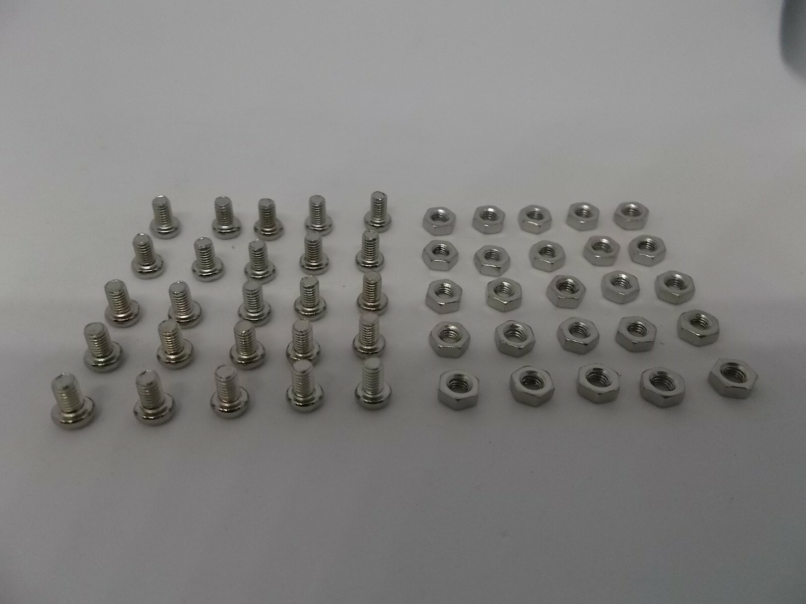Pack of 25 M3 Screw and Nut Set Kit M 3mm x 5mm M3x5 Mini PC Board Case Mounting