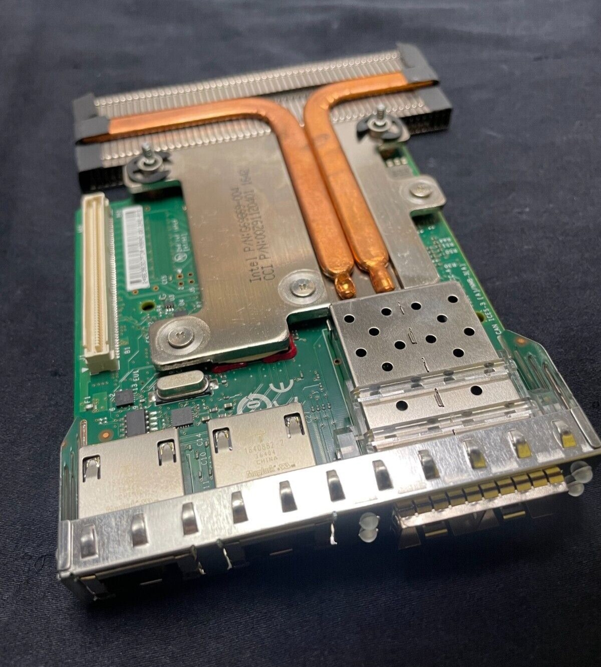 Dell Intel X520 i350 Dual Port 10GbE Base-T and Dual Port 1GbE NIC C63DV