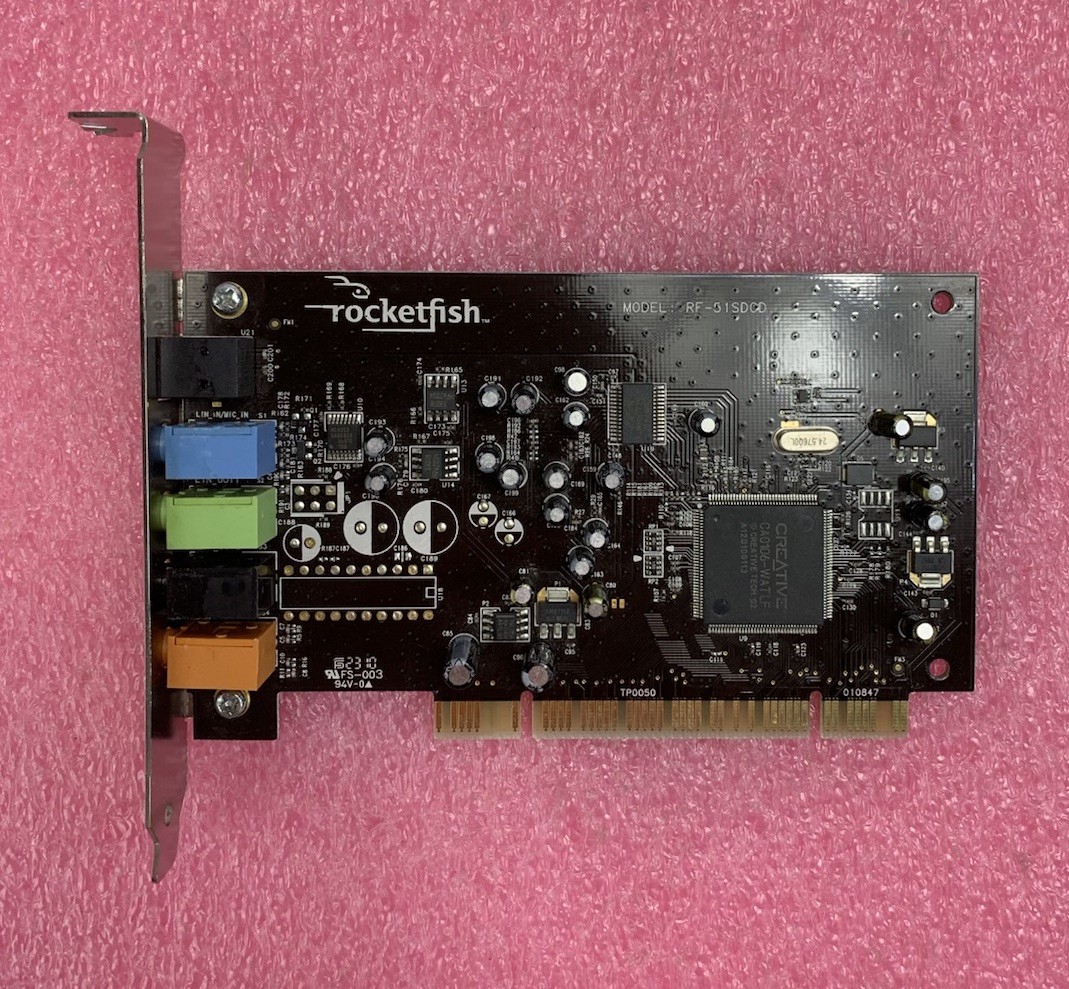 Rocketfish RF-51SDCD Surround Sound Audio Card