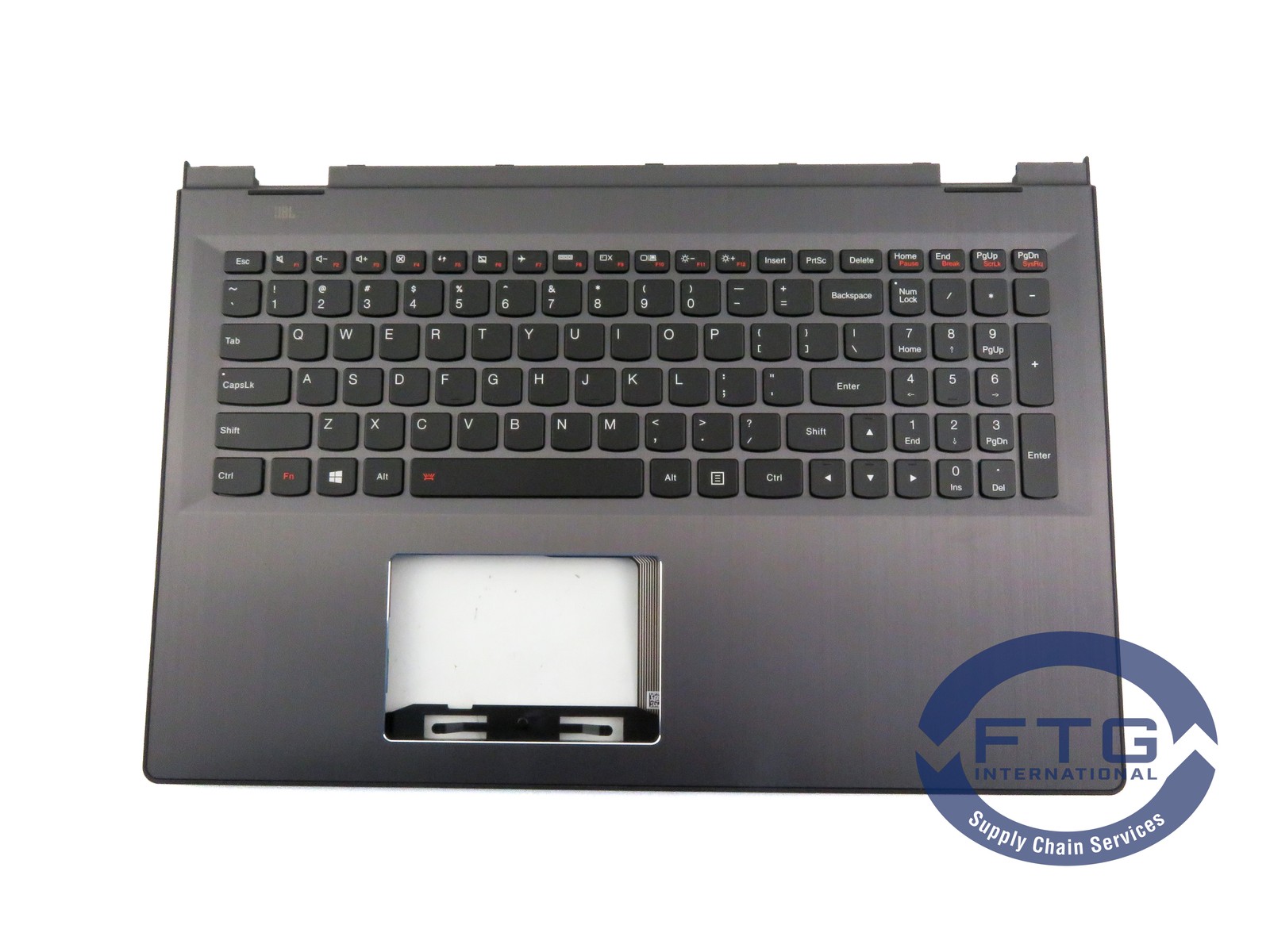 5CB0K28170 Lenovo Edge 2-1580 Palmrest with Keyboard and Touchpad
