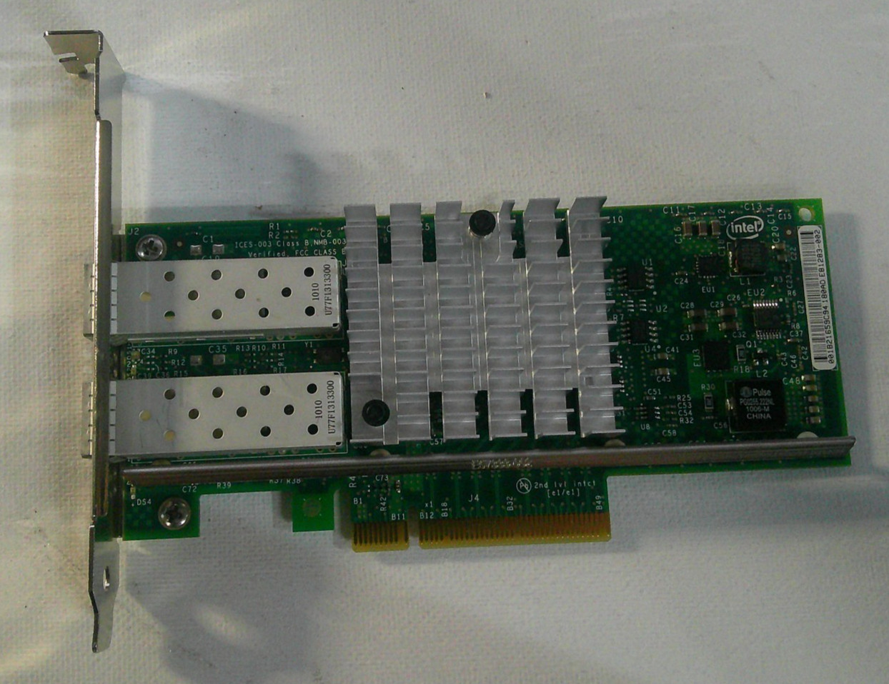 DELL Intel X520-DA2 10Gb SFP+ Dual Port Network Adapter Card 0U810N