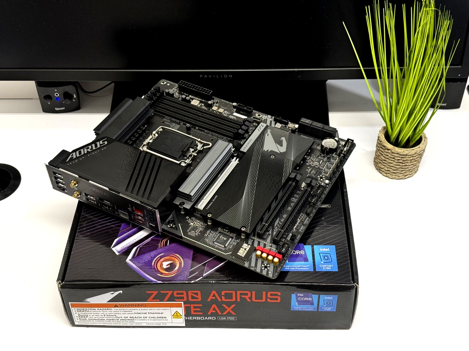 GIGABYTE Z790 AORUS ELITE AX DDR5 LGA1700 WiFi 6E PCIe 5.0 ATX