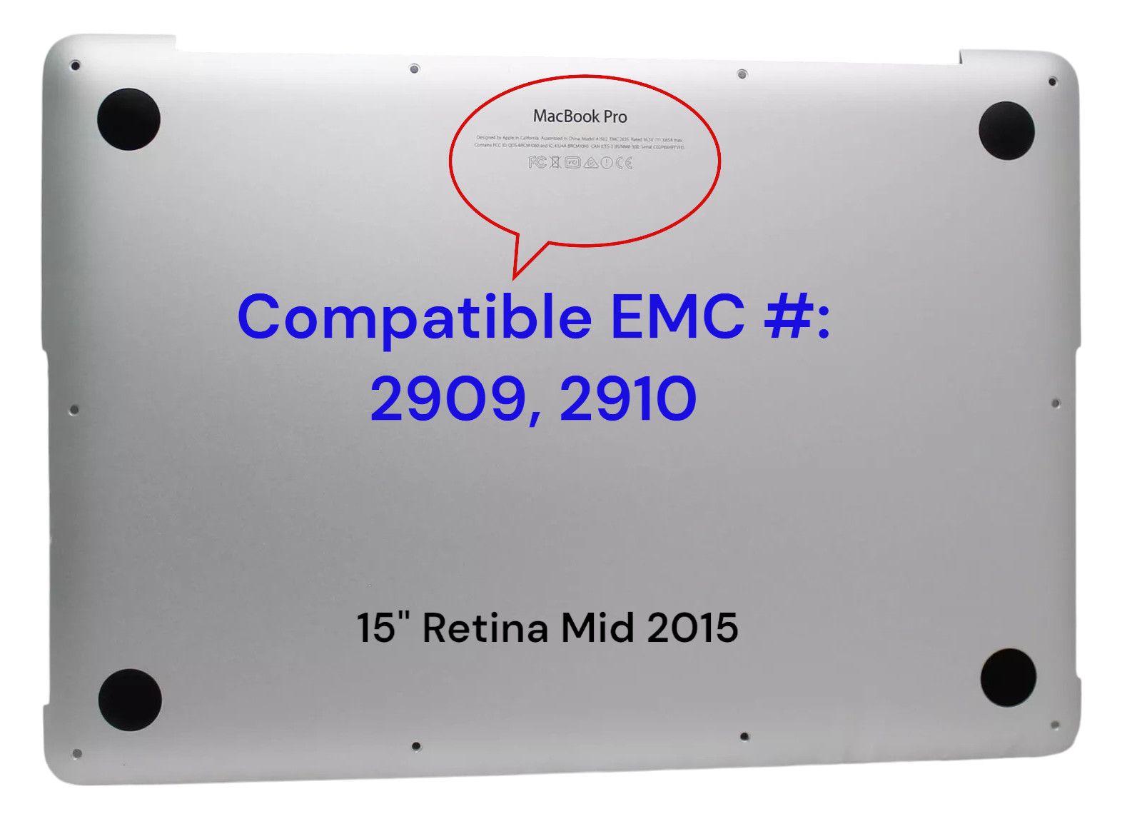 Genuine OEM Apple MacBook Pro 15″ 2015 A1398 LCD Display Assembly 661-02532