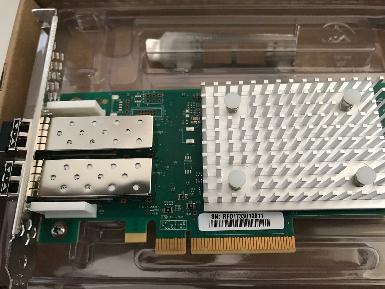 P9D94A HPE STOREFABRIC SN1100Q 16GB DUAL PORT FIBRE CHANNEL HBA (Includes 2 SFP)