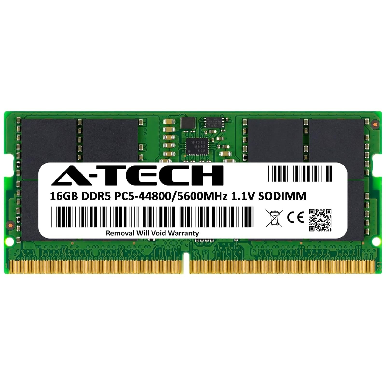 16GB DDR5 5600MHz SO-DIMM Laptop RAM Memory Module