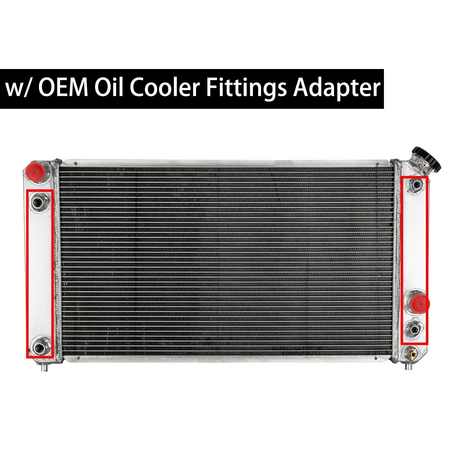 Direct Radiator Replacement for 1996-2004 Chevy S10 Sonoma 1996-2005 Blazer G…