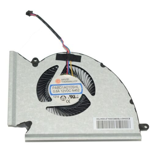 New For MSI GE76 GP76 MS-17K3 MS-17K2 CPU & GPU Cooling Fan PABD1A010SHL N451 52