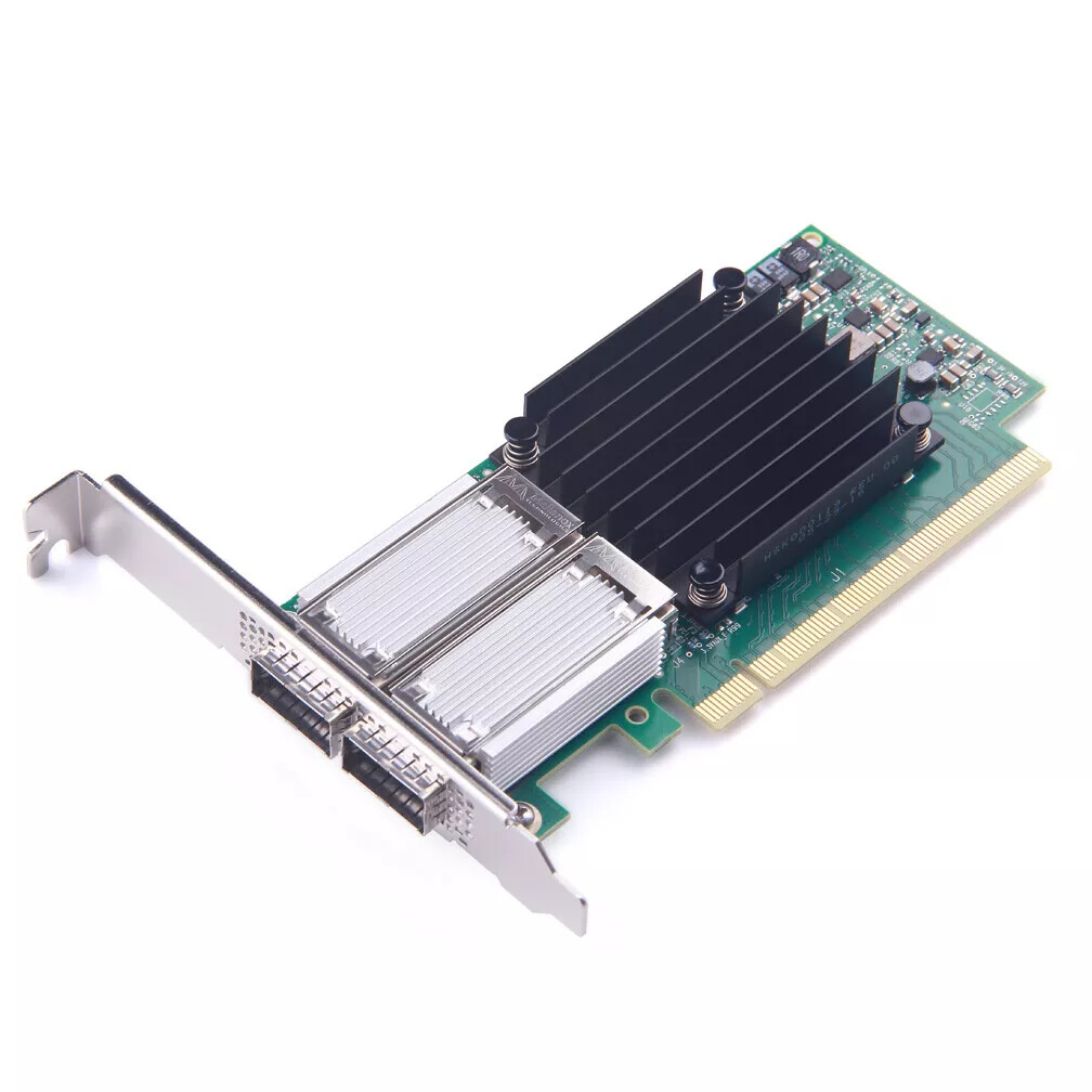 Mellanox MCX556A-ECAT ConnectX-5 100G Dual Port EDR QSFP28 PCIe 3.0 x16 Adapter