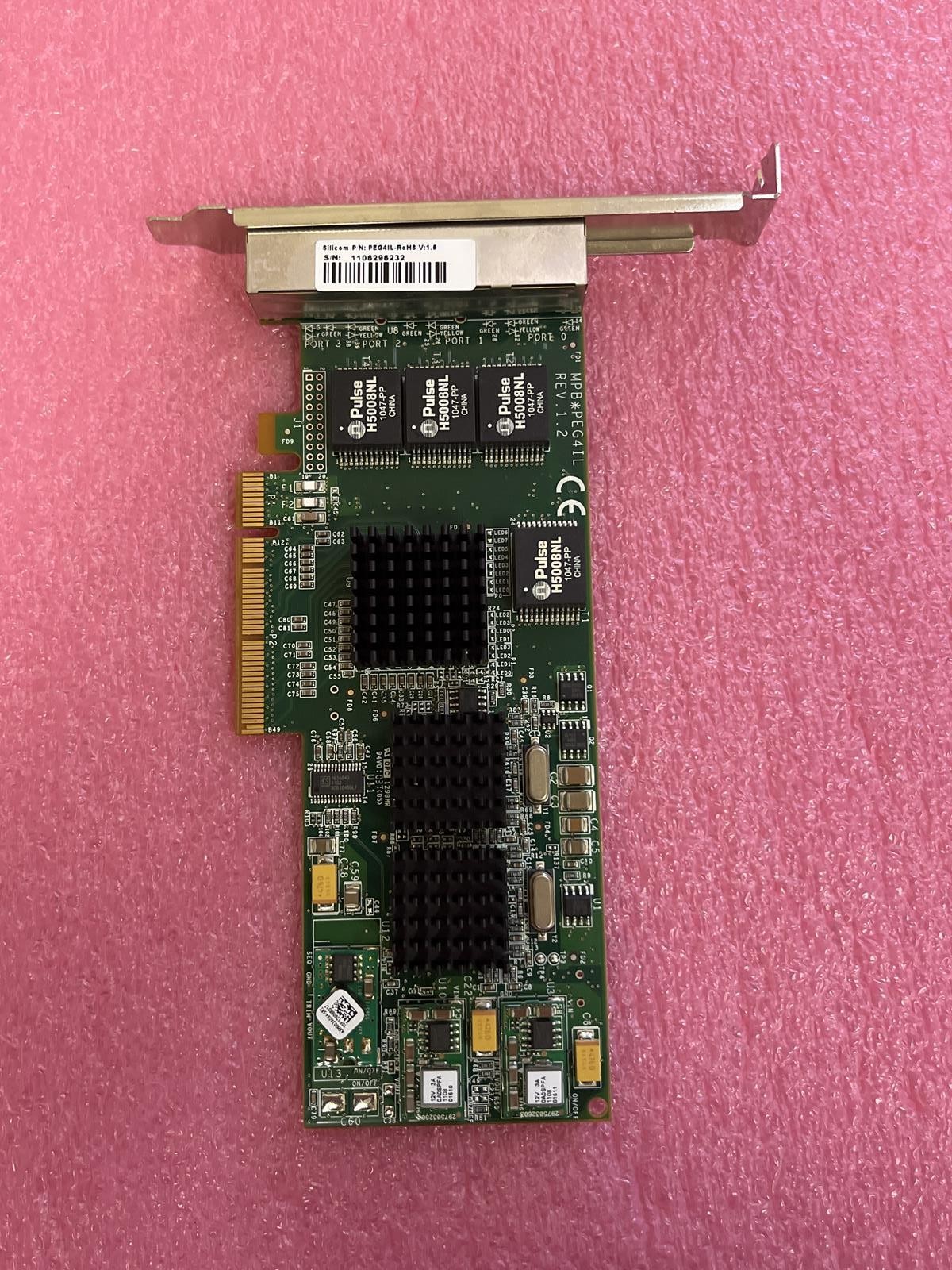SILICOM PEG4IL-ROHS 4 PORT NETWORK CARD