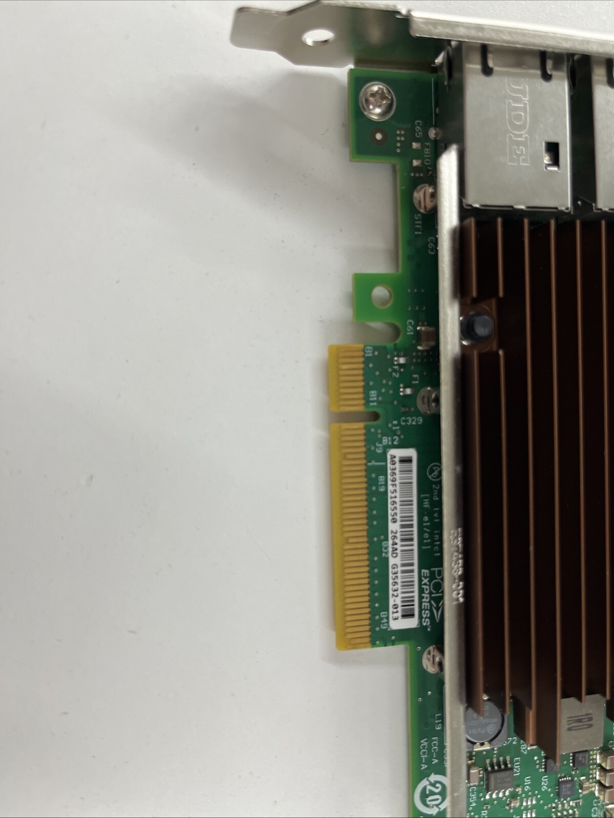 Intel X540-T2, 2-port 10G Ethernet network card