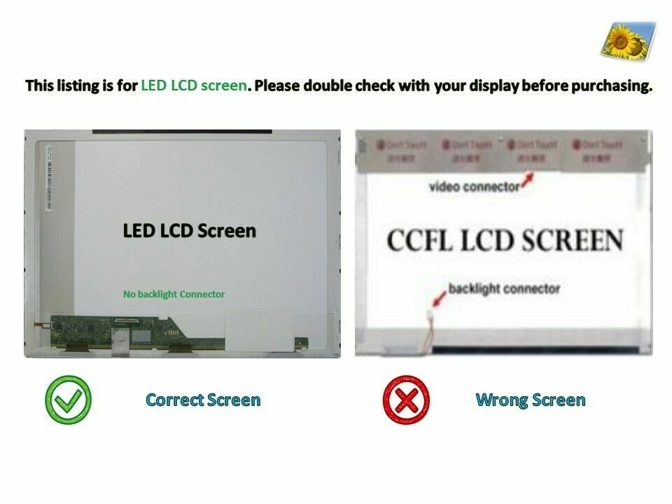 NEW 15.6 WXGA LED LCD SCREEN FOR HP PROBOOK 4530S