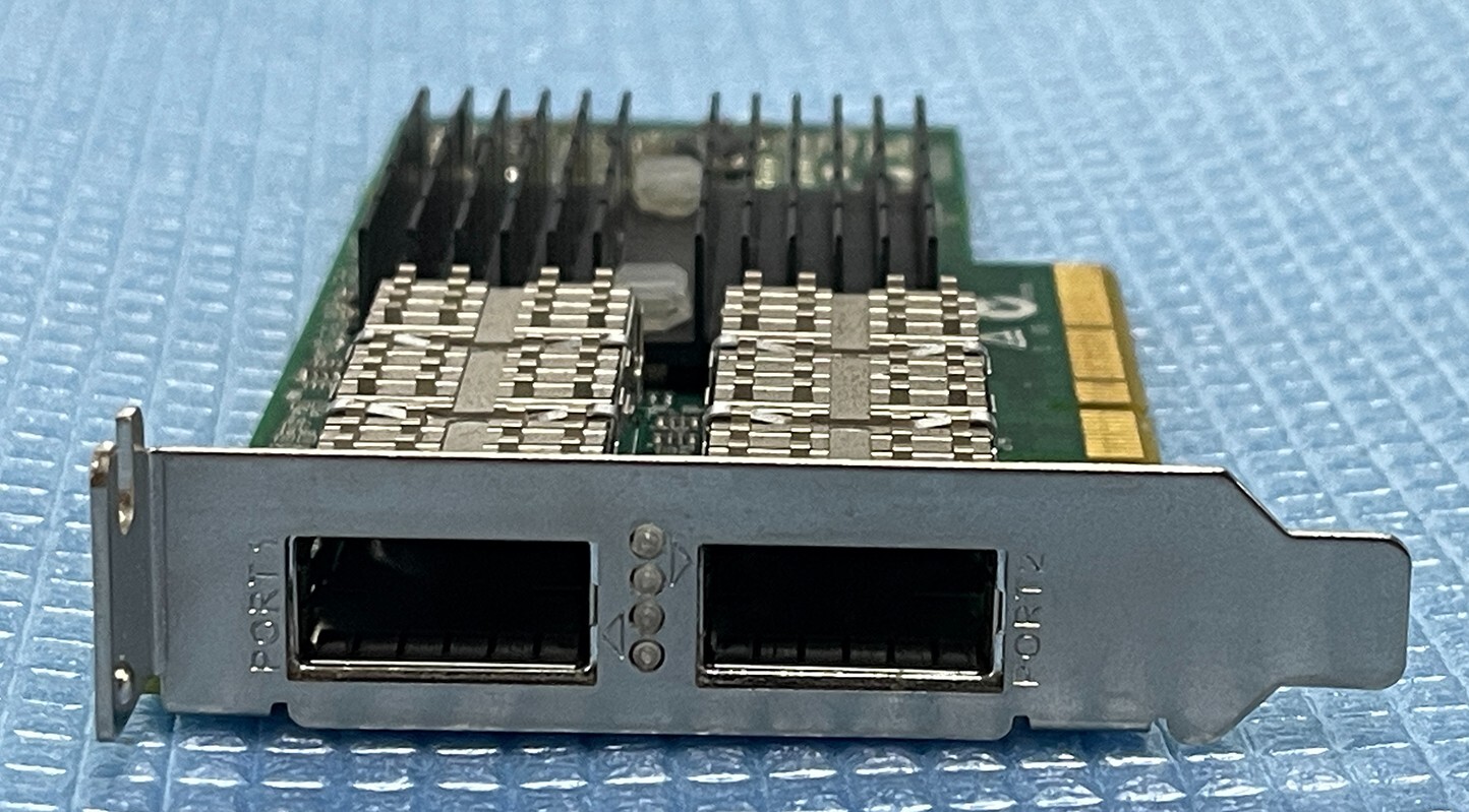 Mellanox ConnecX-3 QDR InfiniBand Network Adapter Dual-Port 10G QSFP Lan CX354A
