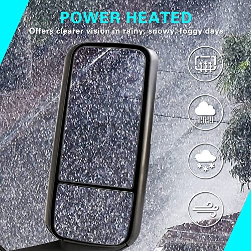 For 2018-2024 Freightliner Cascadia Door Mirror Assembly Passenger (RH) Side