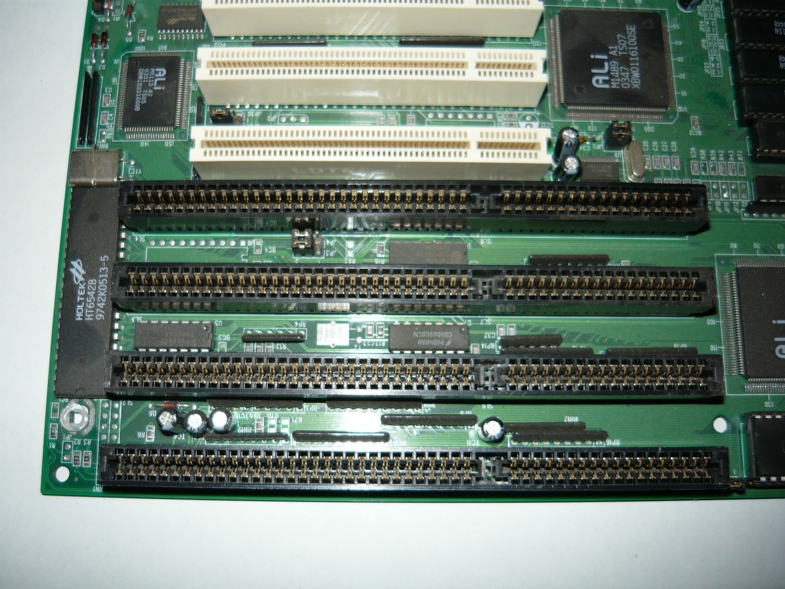 Vintage PC Chips ALi M1487 Socket 3 486 Motherboard Am5x86-133 Used Good