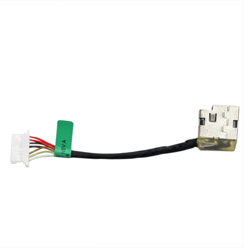 For HP Pavilion x360 14-ba253cl 4YN63UA Laptop AC DC Power Jack cable top