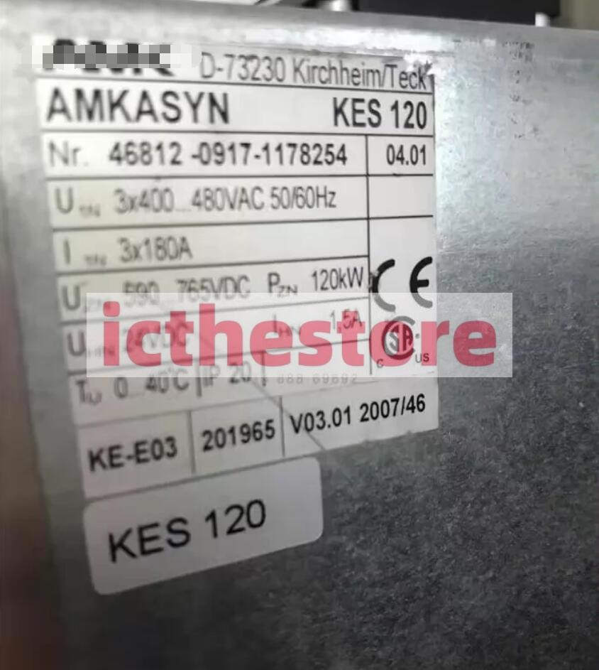 1PCS KES 120 AMKASYN D-73230 KES120 90days warranty via DHL or FedEx