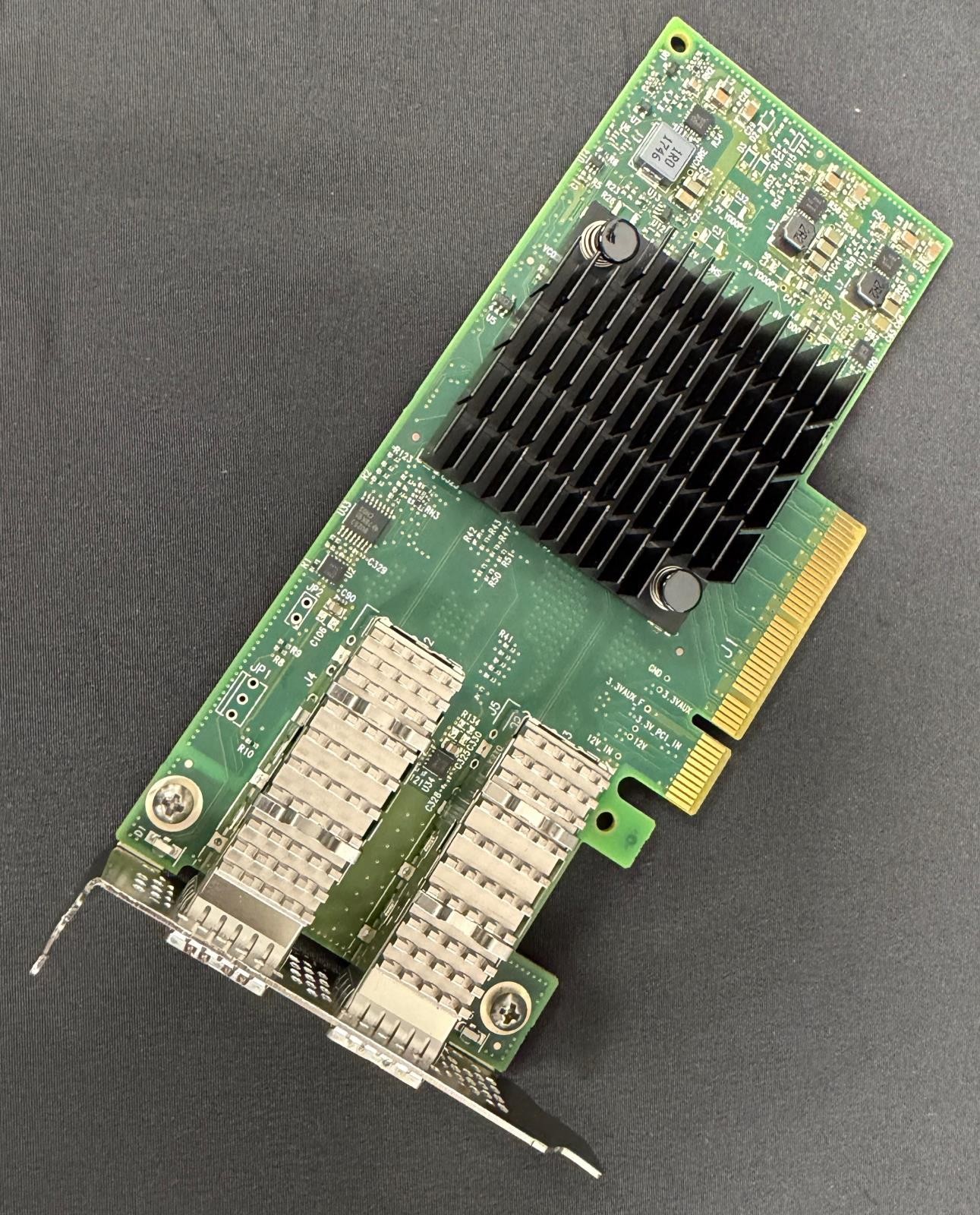 Mellanox MCX4121A-XCAT ConnectX-4 LX EN 2-Port 10GbE SFP28 PCIe 3.0 x8 NIC SFF