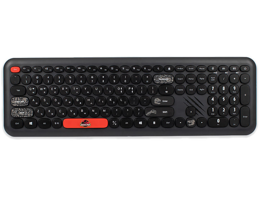 Royche Universal Jurassic Park Wireless Keyboard Multi-Pairing Genuine