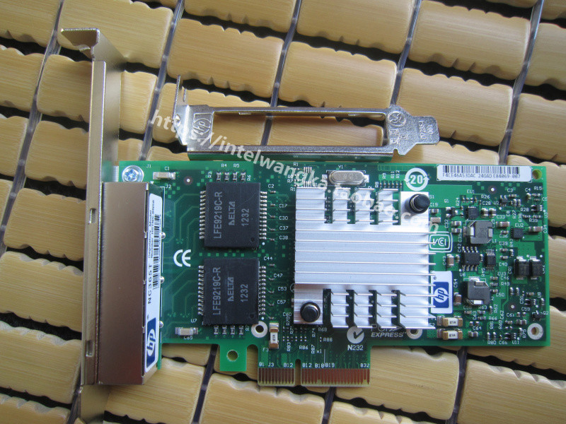 HP NC365T 1Gb Quad Port PCI-E Ethernet Server Adapter 593720-001 Intel I340-T4