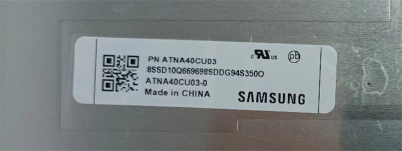 ATNA40CU03 14in OLED 120Hz WQXGA 2880×1800 LCD Screen IPS Display ATNA40CU03-002