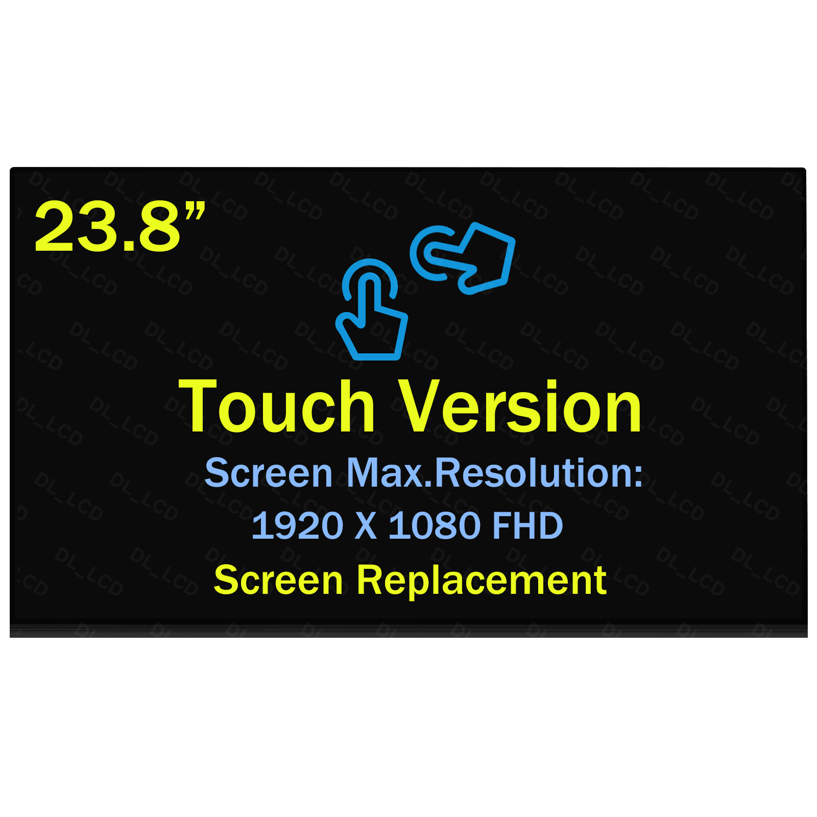 23.8″ for HP M84860-001 24-C LED LCD Touch Screen Display Panel FHD 1920×1080