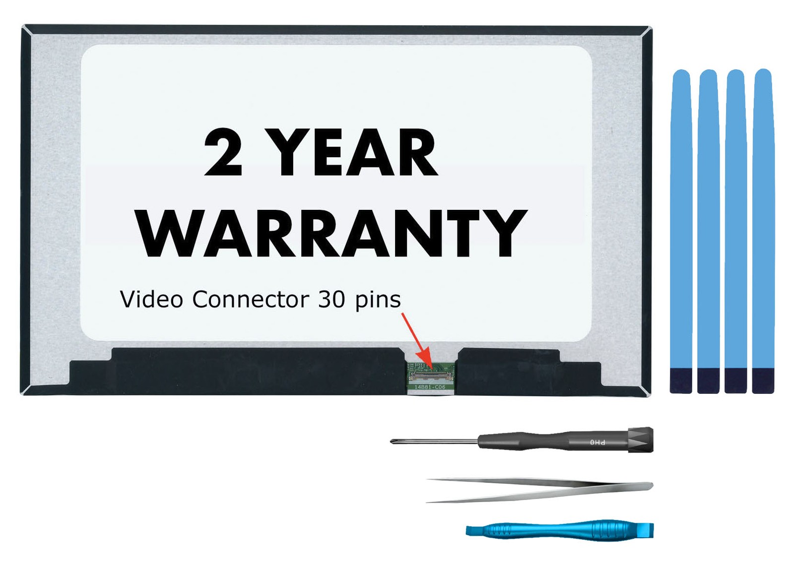 Lenovo 5D10V82394 SD10Z34930 NV140WUM-N43 V8.0 FHD+ IPS LCD Screen LED Display