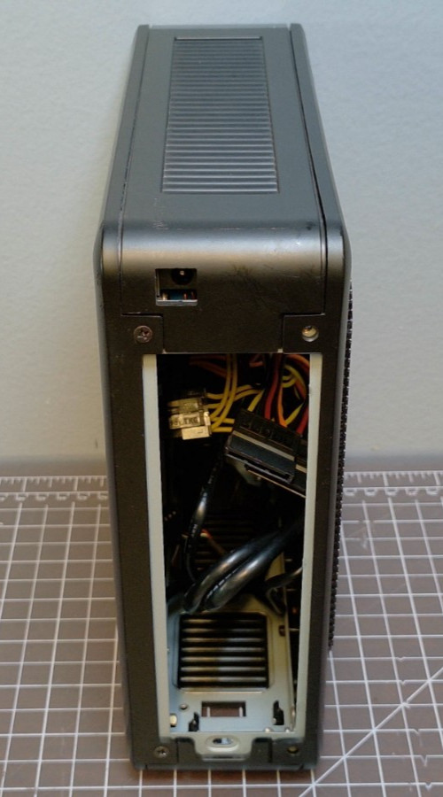 *No Power Adapter* Antec ISK110 VESA-U3 Small Form Case Black/Silver