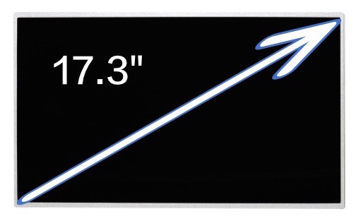 New 17.3″ WXGA+ LED LCD screen for Dell Inspiron DYMX0 0DYMX0 display panel