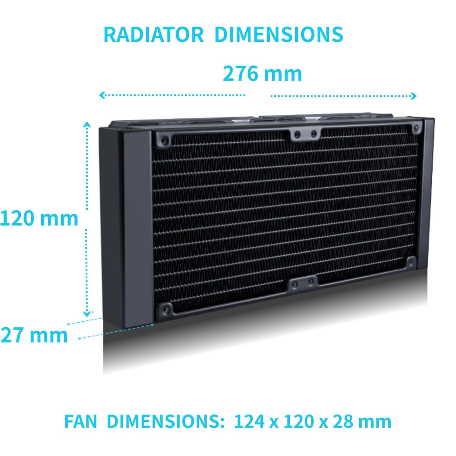 Lian Li Galahad II Lite Liquid Cooler 240mm Performance PBT FansCustomizable